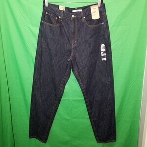Levis 80s Mom Jean Size 32x30 Dark Wash High Rise Relaxed Fit Tapered Retro NWT